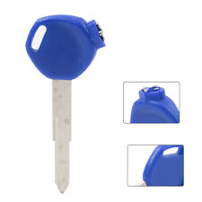 Scooter Blank Key Uncut 1pcs Right Slot For Honda PCX125 150 SH125 150 Blue