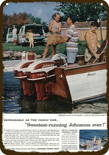 1957 johnson 35hp - johnson,