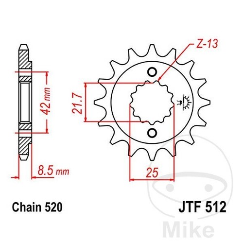 Sprocket for kawasaki - for,
