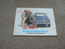 Morris Mini-Minor sales brochure - now with Hydrolastic Suspension;H.&E. 6462...