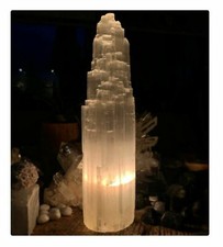 Sale SELENITE LAMP CRYSTAL