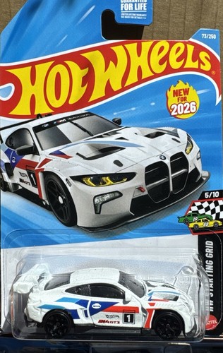 Hot wheels bmw gt3 white - hot,