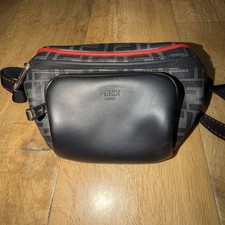 Fendi FF Logo Belt Bag Black