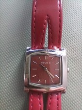 Solo ladies watch with red