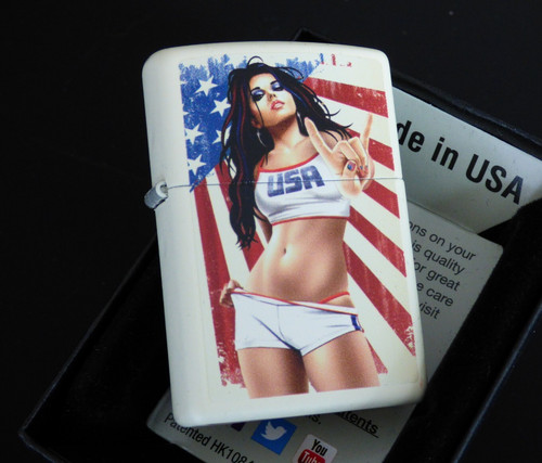 Zippo lighter girl woman - zippo, ⁕