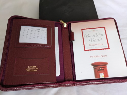 Vintage writing case - writing, basildon