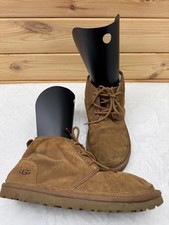 UGG Suede Lace-Up Boots –