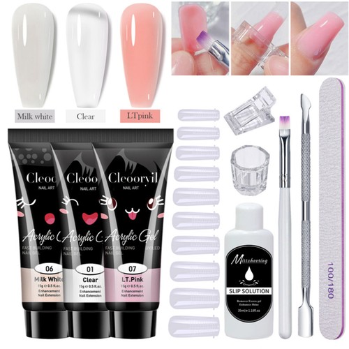 Poly nail gel set - poly,