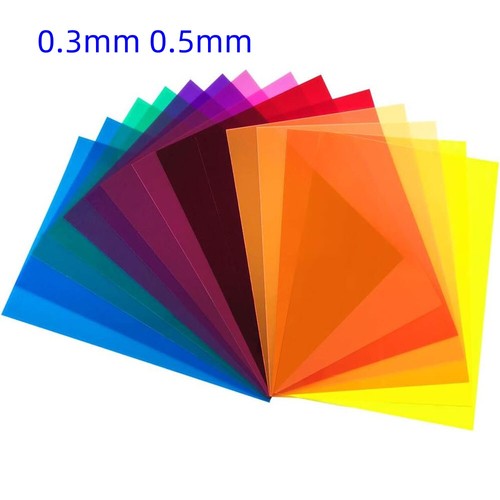 Coloured thin plastic - coloured,