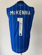 Signed KIERAN MCKENNA Shirt - Ipswich Town -EXACT PROOF/COA- Manchester United