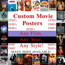 Custom Movie Poster Printing