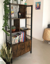 Large Industrial Bookcase