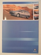 PEUGEOT 306 ESTATE orig 2001 UK Mkt Sales Brochure - Meridien S SE