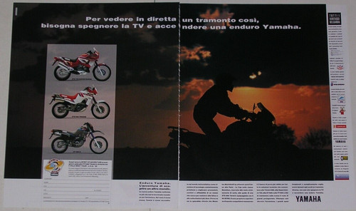 Advert advertising 1992 yamaha - advert,