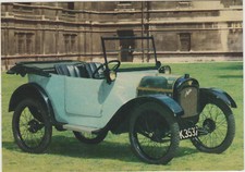Austin 7 Chummy 1922  Modern postcard  issued by the Science Museum