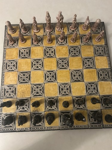 Medieval figures chess set - figures,
