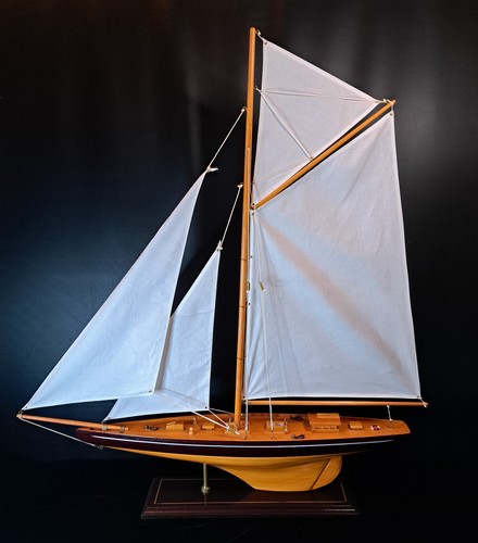 Large wooden model sailing - large,