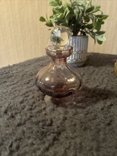 Vintage Small Empty Perfume Bottle Purple Glass Perfume Liquid Storage Bottle