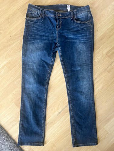 Women blue denim skinny - denim,