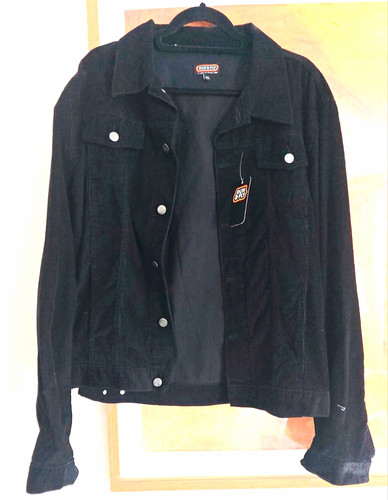 Run fly black corduroy - &,