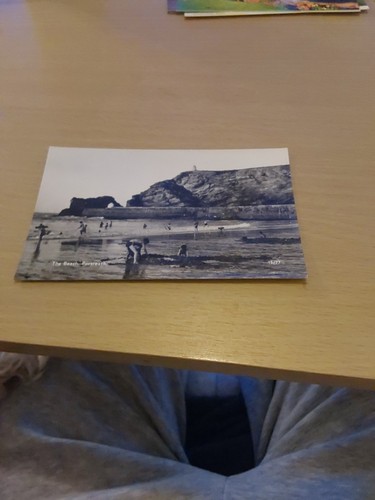 Vintage postcard the - vintage, beach