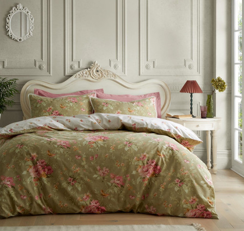 Penelope floral lace - lace, shabby