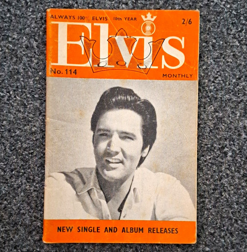 Elvis monthly magazine - magazine, issue