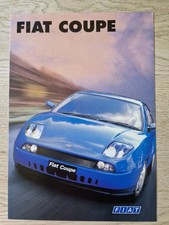 Fiat Coupe 20v & 20v Turbo 1997-1999 UK Market Sales Brochure