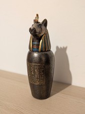 Egyptian Anubis Canopic Jar