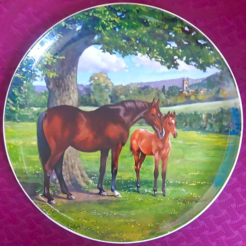 Spode 1988 noble horse english - spode,
