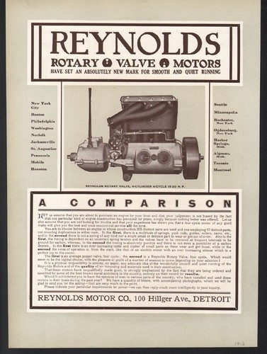 1912 reynolds boat nautical - 1912,