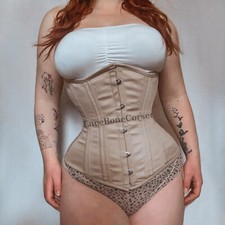 Corset double steel boned - double,
