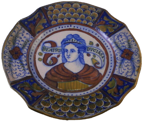 Antique italian faience - italian,