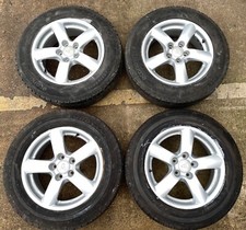 Wolfrace 16 inch alloys wheels and tyres for van trafic vivaro primastar 5x114.3