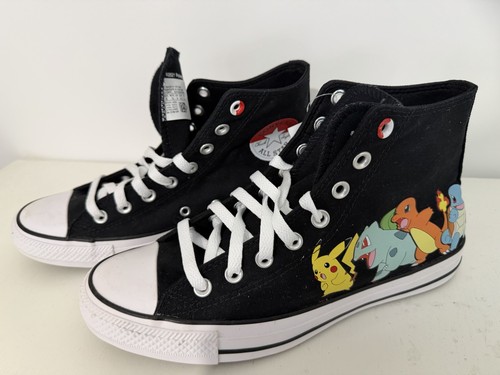 Pokemon converse size 8 - pokemon,