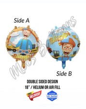 Blippi Round 18” Character Foil Balloon Birthday Balloon UK Seller