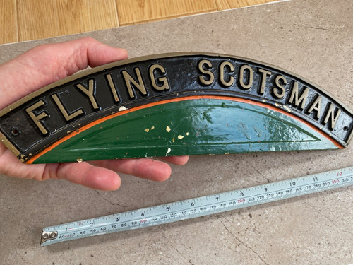 Flying scotsman solid - flying, brass