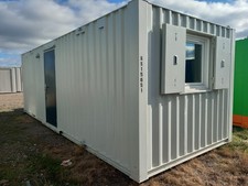 24FT X 9FT ANTI VANDAL OFFICE PORTABLE BUILDING  STEEL CONTAINER SITE OFFICE