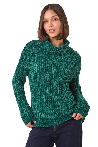 Roman cowl neck - roman, chenille