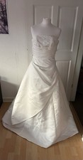 Ivory Strapless Wedding Dress USA Size 4 UK Size 8