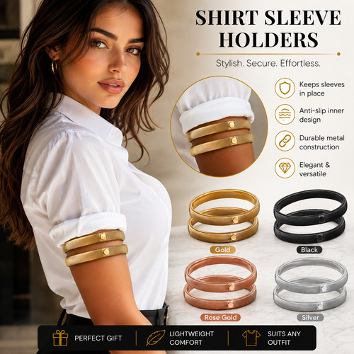 Pcs elastic shirt sleeve - 1/2,