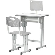 HOMCOM Kids Desk and Chair Set