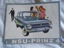 NSU Prinz 4 brochure undated