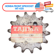 FIT FOR HONDA C70 C50 C90 C100 Win 100 CT70 CD70 FRONT SPROCKET 14T-420 NOS