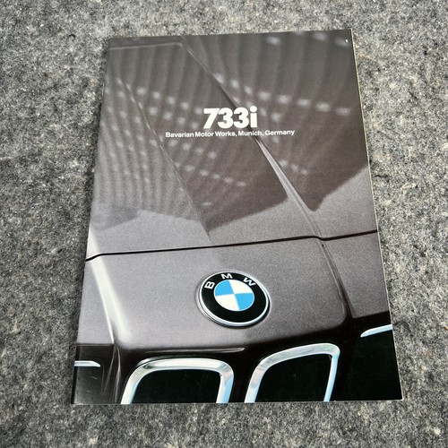 1980 bmw 733i page original - 733i,