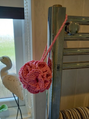 Handmade crochet bath shower - handmade,
