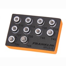 3/8" Drive Low Profile Torx Bit Socket Set 10 Pc Franklin Tools XFLS10