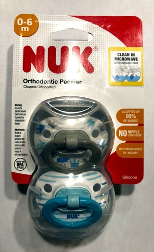 Nuk orthodontic pacifier 6 - nuk, 0-6