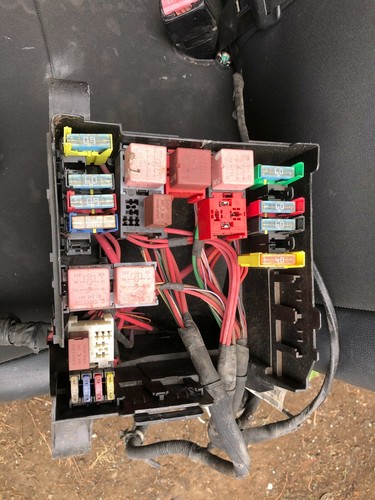 Fuse box with relays - fuse,