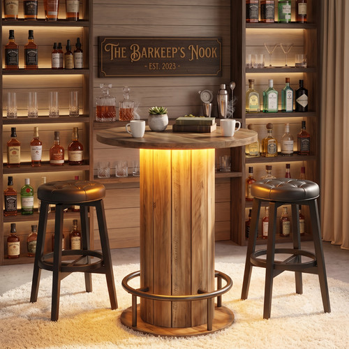 Rustic wooden led - rustic,